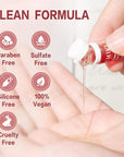 DEMIKI Hair Oil For Frizzy Hair With Coconut Oil - Hair Treatment For Dry Damaged Hair, Hair Perfume Oil For Curly Hair, Frizz Control Hair Care Products, Mini Bottles Hair Oil For Damaged Hair, 12pcs