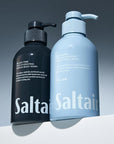 Saltair Body Wash, For Him Scents 2-Pack. Moisturizing Body Cleanser with Monoi Oil and Cupuacu Butter. Luxury Shower Gel for Women and Men. Vegan, Cruelty-Free, Paraben-Free. 2x 17oz Pump Bottles