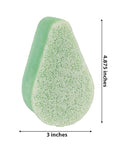 Spongeables Anti Cellulite Body Wash in a 20+ Wash Sponge, Fresh Aloe, 1 Count