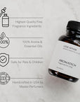 AromaTech Love Affair Aroma Essential Oil Blend: Luxury Hotel Inspired Aromatherapy with Jasmine, Saffron, Cedar & Amber for Ultrasonic Diffusers & Nebulizers - 2 fl oz, 60 mL