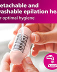 Philips Beauty Satinelle Essential Compact Hair Removal Epilator for Women, BRE235/04 (Corded Use Only)