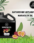 Naturevibe Botanicals Maracuja Oil 32 Ounces | 100% Pure and Natural | Great for Skin Care and Hair Care