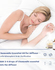 HIQILI 100ML Chamomile Essential Oil, Pure & Natural Chamomile Oil for Diffueser, Skin, Soap, Shampoo - 3.38 Fl Oz