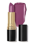 Revlon Super Lustrous Lipstick, Creamy Formula For Soft, Fuller-Looking Lips, Moisturized Feel, 660 Berry Haute, 0.15 oz