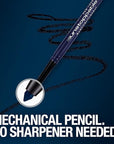 Maybelline Unstoppable Waterproof Mechanical Brown Eyeliner Pencil, Easy to Apply, Smooth Glide, Up to 24 Hour Wear, Cinnabar, Pack of 2