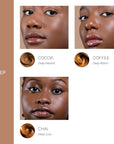 OFIR Skin Satin Medium Coverage Foundation | Buildable, Non-Creasing Finish | Vegan, Cruelty-Free, Paraben-Free Makeup | Blue Light Protection | 1 FL OZ (Anise - Medium Deep Warm)