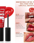 4 Colors Hydrating Glossy Liquid Lipstick Set, Moisturizing Shiny Tinted Lip Gloss, Nourishing Long Lasting Lip Stain Lip Blam for Girls And Women Makeup