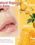 Flavored Lip Balm Set, 4 Scents-