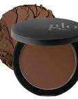 Glo Skin Beauty Pressed Base Powder Foundation Makeup (Cocoa) - Flawless Coverage for a Radiant Natural, Second-Skin Finish