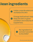 ATTITUDE Micellar Foaming Facial Cleanser, EWG Verified, Dermatologically Tested, Plant and Mineral-Based, Vegan, Orange Leaves, 5 Fl Oz (Pack of 6)