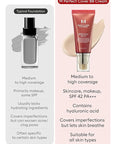 MISSHA M Perfect Cover BB Cream Dual Pack No.23 Natural Beige -Light/Medium with Cool/Neutral Undertone SPF 42 PA +++ 1.69 Fl Oz - Tinted Moisturizer for face with SPF