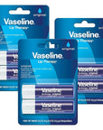Vaseline Lip Therapy Care Original, Fast-Acting