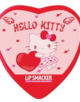 Lip Smacker Heart Tin Lip Balm Trio, Sweet & Fruity Flavors, Moisturizing & Hydrating Lip Care, Sheer Glossy Finish, Fun & Collectible Gift Set for All Ages - Hello Kitty