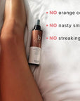 Self Tanner Spray - USA Made with Natural & Organic Ingredients, Fast Drying Spray Tan for Pale Skin, Non Toxic Gradual Tanning Spray, Sunless Tanning Water for Women & Men, Fair to Medium
