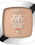 L'Oreal Paris True Match Super Blendable Oil Free Powder Foundation, N4 Light Medium, 0.33 oz, Packaging May Vary