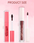 Brown Peel Off Lip Liner Stain & Pink Lip