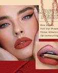 12PCS Matte Lip Liner Set,Waterproof Lipstick Liner Slim,High Pigmented Creamy Lipliners Pencil,Non-fading Long Lasting Lip Liner Pencil for Women