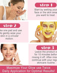 Turmeric kojic acid cleansing pads,turmeric