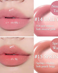BBIA Glow Lip Tint – Lip Plumping, Volumizing Glossy & Glowy Lip Stain Naturally Moisturizing Comfortable Texture Lightweight Long-Lasting Vivid Color Non-Sticky Non-Dry Korean (15 SPRING, Pack of 1)