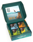 Every Man Jack Cold Plunge Mens Bar Soap Set - Deeply Cleans, Hydrates with Naturally Derived Ingredients - Iconic Cold Water Scents - Pacific Dive, Glacier Bay, Tahoe Blue, Yosemite Falls, 4 Bar Set