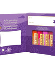 Burt's Bees, 4 Lip Balms, Beeswax Bounty Set, Pomegranate, Sweet Mandarin, Coconut And Pear & Watermelon