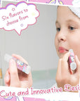 24 Pcs Unicorn Lip Balm Back Girls