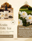 SALUBRITO Hotel Essential Oil, W-Hotel White Tea Fragrance Oil - Inspired by 5 Star Hotel, 4 Fl.Oz (120ml), Luxury Gift for Women, Men, Strong Scented Oil for Diffuser, Candle & Soap Making