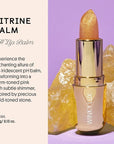 Winky Lux Citrine Balm, pH Lip Balm, Color Changing Lipstick and Tinted, Vegan & Cruelty Free, Hydrate & Plump, Sheer Pink Lipstick, Citrine