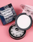 UCANBE White Pressed Setting Powder for Special Effects & Halloween Makeup, Translucent Matte Finishing Powder, Baking White Face Powder for Long Lasting Coverage, Portable Compact