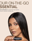 Palladio BUILD & BLEND Foundation Stick, Medium Coverage Buildable Contour Stick for Face, Ultra Blendable Creamy Formula for a Natural Shine Free Finish, Professional Makeup, 0.25 Ounce (Warm Brown)