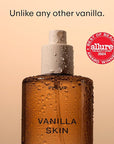 PHLUR Vanilla Skin Body Mist - Hair & Body Mist Fragrance - Vanilla Body Spray with Pink Pepper, Cashmere Wood & Sandalwood (8 Fl Oz)
