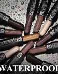 Brown Eyeshadow Stick Makeup 6PCS Set, Neutral Eyeshadow Palette Metallic Shimmer Matte Cream Eye Shadow Eyeliner Brightener Pencil Crayon - TAUPE MAUVE