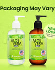 Honeyskin Soothing Aloe Vera Gel Made in the USA with Natural Ingredients - Give Yourself Relief From Sunburn and Dry Skin During the Hot Summer Days (8 Fl Oz)
