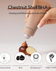 Hanyul Chestnut Shell Pore Clearing Clay Mask | Wash Off type, Deep Cleansing for Oily Skin with Mud & BHA, Refining and Smoothing, Korean Skincare, 3.39 fl.oz.