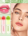 Lip Plumper Set,Lip Plumper Oil Gloss Night