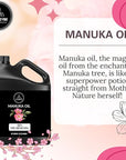 Naturevibe Botanicals Manuka Oil 32 Ounces | 100% Pure and Natural | Great for Skin Care and Hair Care