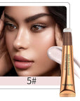 Contour Beauty Wand,Liquid Highlighter Makeup Wand, Face Blush White Highlight