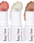 KIMUSE Multi Stick Trio Face Makeup, Cream Blush All Skin