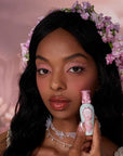 Flower Knows Midsummer Fairytales Lip Gloss G09 Dream Voyager + Violet Strawberry Rococo Glitter Lip Gloss G02 Rasberry Booze