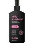 b.tan SPF 7 Tanning Oil | Hello Sunshine - Deep Suntan Dry Spray, Best Outdoor Browning Body Mist, Packed with Moisturizing Goji Berry, Pomegranate + Açai, Austrailian Brand, 8 Fl Oz