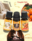 Fall Cozy Cabin Fragrance Oils Set, Essential Oil for Diffuser, Use for Soap Candle Making-Smoky Cedar Wood, Roasted Marshmallows, Autumn Leaves, Warm Flannel, Fireplace Time, Pumpkin Patch