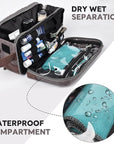 Toiletry bag for men,large mens