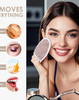SINLAND Reusable Makeup Remover Pads For Face,Eye,Lips Microfiber Gentle Facial Cleansing Cloths for All Skin Types Friendly for Makeup Remover With Laundry Bag 5.1inchx3.93inch Pack of 12
