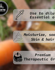 Naturevibe Botanicals Carrot Oil 32 Ounces | 100% Pure and Natural | Great for Skin Care and Hair Care