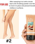 Legs Makeup Waterproof with Brush - No Transfer Body Concealer for Varicose Veins Appearance, Tattoo & Scar Cover Up for All Skin Tones, Waterproof (Medium)