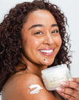 Deluvia Miracle Aloe Cream | Face & Body Moisturizer with Vitamin E & Organic Aloe Vera | Hydrating, Soothing for Dry Skin, Anti-Wrinkle, Acne Scars, Rosacea, Psoriasis, Eczema - 8 oz