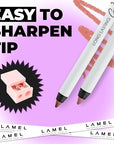 Lamel Matte Gel Lip Liner Pencil | Weightless Lip 7g