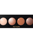 Revlon Crème Eyeshadow Palette, Illuminance Eye Makeup with Crease- Resistant Ingredients, Creamy Pigmented in Blendable Matte & Shimmer Finishes, 710 Not Just Nudes, 0.12 Oz