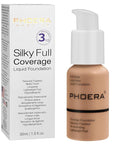 Hilareco PHOER Foundation, 1 pcs-105- Sand, Full Coverage Vegan Guarantee 30ml