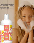Fresh Kidz Body Wash 16.9 fl.oz. and Stick Deodorant 2.65 oz for Kids and Teens - Girls "Coral" Set